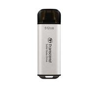 Transcend 512GB ESD300 Portable SSD 1050MB/s Type C, Silver, Thumb Drive | External Solid State Drive USB 3.2 Gen 2 for iPhone17,16,15, iPad, Mac, Pixel11, Steam Deck, Android, Smart TV