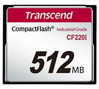 Transcend 512MB CF 0.512GB CompactFlash memory card - memory cards (CompactFlash, -40-85 °C, Black, -55-100 °C, 0-95%)