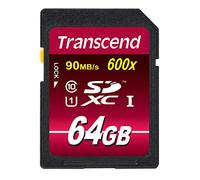 Transcend 64GB SDXC/SDHC Class 10 UHS-I 600x (Ultimate) Memory Card