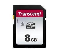 Transcend 8GB Highspeed SDXC Memory Card (for Digital Cameras; Pictures and Videos; Car Radio) Class 10, UHS-I U1, Video Speed Class V10 for 4K Ultra HD TS8GSDC300S