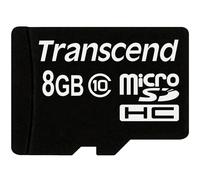 Transcend 8GB microSDXC/SDHC Class 10 (Premium) with Adapter Standard Packaging