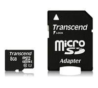 Transcend 8GB microSDXC/SDHC Class 10 UHS-I 600X (Ultimate) Memory Card with Adapter