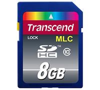Transcend 8GB SDHC Class 10 8GB SDHC Class 10 memory card - memory cards (SDHC, -25 - 85 °C, -40 - 85 °C, 0 - 90%, Class 10)