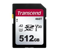 Transcend Commercial and Industrial Embedded SD Card with 512GB UHS-I U3/V30 A2 3D NAND BiCS5 Heavy Duty 3 Year Warranty TS512GSDC460T