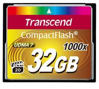 Transcend CompactFlash 1000x 32GB
