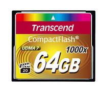 Transcend CompactFlash 1000x 64GB
