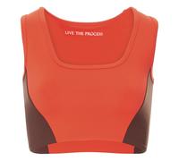 Transcend Crop Top Brown M