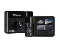 Transcend DrivePro 550 64GB Dual Lens Dashcam, Wi-Fi, GPS, Night Vision | 140°Wide-Angle, 180°Rotatable Rear Lens, Loop Recording, Head-Up Display, , ADAS