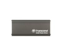 Transcend ESD265C 2TB Portable SSD, USB-C 3.2 Gen 2 10Gbps, Up to 1050MB/s External SSD, Iron Grey TS2TESD265C