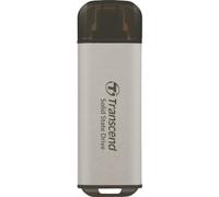 Transcend ESD300S - SSD - 512 GB - external (portable) - USB 3.2 Gen 2x1 (USB-C connector) - silver