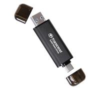 Transcend ESD310C 256GB Portable SSD, ESD310C, USB 10Gbps with Type-C and Type-A