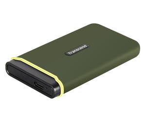 Transcend ESD380C Rugged Portable SSD USB 3.2 Gen 2x2 Type-C Military Green - 2TB