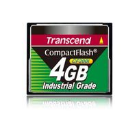 Transcend Industrial Grade CF200I Compact Flash Memory Card 4 GB