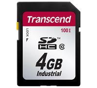 Transcend Industrial Temp SDHC100I Flash Memory Card (TS4GSDHC100I)