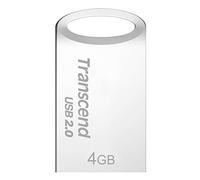 Transcend JetFlash 510 USB Flash Drive 32 GB USB Type-A 2.0 Silver - USB Flash Drives (32 GB, USB Type-A, 2.0, Case, 2.7 g, Silver)
