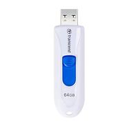 Transcend JetFlash 790 64GB USB 3.0 Flash Drive (USB 3.1 Gen 1 / USB 3.2 Gen 1)-White TS64GJF790W