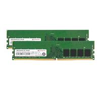 Transcend JetRam 16GB(8Gx2) DDR4 RAM 3200MHz U-DIMM CL22, Desktop Memory | PC4-25600, 288 Pin Unbuffered Non ECC, 1.2V, PC Computer Upgrade