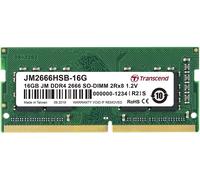 Transcend JetRam 16GB DDR4 PC4-21300 2666Mhz SO-DIMM CL19 1.2V