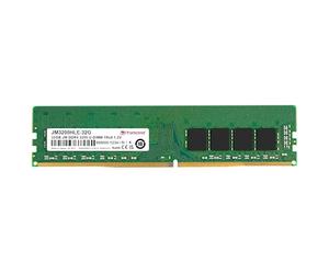 Transcend JetRam 32GB DDR4 RAM 3200MHz U-DIMM CL22, Desktop Memory Module | PC4-25600, 288 Pin Unbuffered Non ECC, 1.2V, PC Computer Upgrade