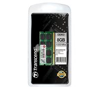 Transcend Laptop Memory Module JetRam DDR3 204 Pin 1333 Mhz PC3 10600 SO-DIMM - 8 GB