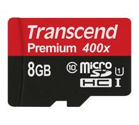 Transcend TS8GUSDCU1 microSDXC/SDHC Class 10 UHS-I 400x (Premium) 8GB