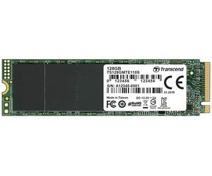 Transcend MTE110S 128 GB NVMe PCIe Gen3 x4 M.2 2280 Internal Solid State Drive (
