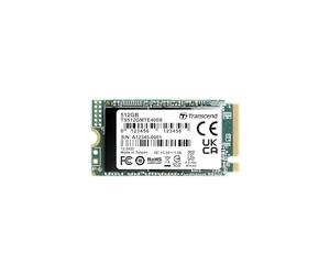 Transcend MTE400S 512GB M.2 2242 NVMe PCIe Gen3 x4 SSD, Read/Write up to 2,000/900 MB/s with 3D NAND Flash TS512GMTE400S
