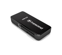 Transcend RDF5 USB 3.1 Type-A SD & microSD Card Reader for SDHC/SDXC, Black TS-RDF5K