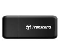 Transcend Multifunctional Card Reader ,with a SD and microSD card slot and a USB connector USB 3.1 Gen 1 ,Black- TS-RDF5K