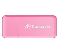 Transcend RDF5 USB 3.1 Type-A SD & microSD Card Reader for SDHC/SDXC, Pink TS-RDF5R