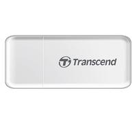 Transcend RDF5 USB 3.1 Type-A SD & microSD Card Reader for SDHC/SDXC, White TS-RDF5W