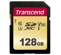 Transcend SD Card SDXC 500S 128GB