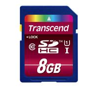 Transcend SD Card SDXC/SDHC Class 10 UHS-I 600x 8GB