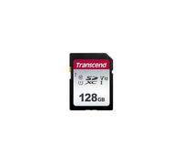 Transcend SDC300S 128GB SDXC, C10, U1, V10 Memory Card, Speed up to 100MB/s for Digital Cameras
