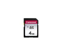 Transcend SDC300S 4GB SDHC Class 10 Memory Card, Up to 20/10 MB/s Read/Write Speed for Digital Cameras TS4GSDC300S