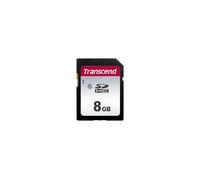 Transcend SDC300S 8GB SDHC Class 10 Memory Card, Up to 20/10 MB/s Read/Write Speed for Digital Cameras TS8GSDC300S