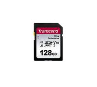 Transcend SDC340S 128GB SDXC U3 V30 A2 Memory Card, Speed up to 160/90MB/s for 4K Video Recording TS128GSDC340S