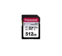 Transcend SDC340S 512GB SDXC U3 V30 A2 Memory Card, Speed up to 160/90MB/s for 4K Video Recording TS512GSDC340S