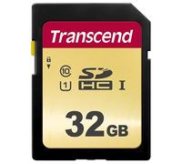 Transcend SDC500S 32GB SDHC Class 10 U1 Memory Card, Speed up to 95/35MB/s for Digital Cameras