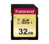 Transcend SDC500S 32GB SDHC Class 10 U1 Memory Card, Speed up to 95/35MB/s for Digital Cameras TS32GSDC500S