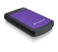 Transcend 4 TB Rugged Portable Hard Drive - Shock Resistant USB 3.1 Gen 1 StoreJet Purple - TS4TSJ25H3P