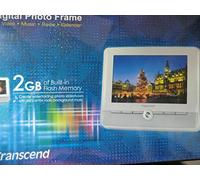 Transcend T.photo 720 Digital Picture Frame 17.78 cm (7 Inch) Display 2GB Internal Memory Video Playback White