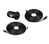 Transcend TS-DPL3 Car Charger For DrivePro, Black （USB Type A to Micro B）-TS-DPL3