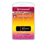 Transcend TS-RDP6K P6 USB 2.0 Flash Memory Card Reader - Black