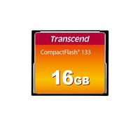 Transcend 16 GB 133x - CompactFlash I Card - (TS16GCF133)