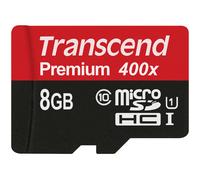 Transcend microSDXC/SDHC Class 10 UHS-I 400x (Premium) 16GB