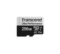 Transcend 256GB USD340S A2 C10 U3 Ultra Performance Memory Card w/Adapter, R/W up to 160/125 MB/s for Nintendo Switch, Action Camera TS256GUSD340S