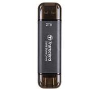 Transcend TS2TESD310C external solid state drive 2 TB USB Type-A to USB Type-C 3.2 Gen 2 (3.1 Gen 2) Black
