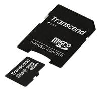Transcend TS32GUSDHC10 32GB microSDXC/SDHC Class 10 (Premium) with Adapter, Blac