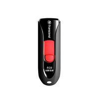 Transcend TS4GJF590K USB 2.0 Flash Drive - 4 GB, Black